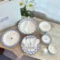 Louis Vuitton Monogram Flower Tile Tableware Collection.