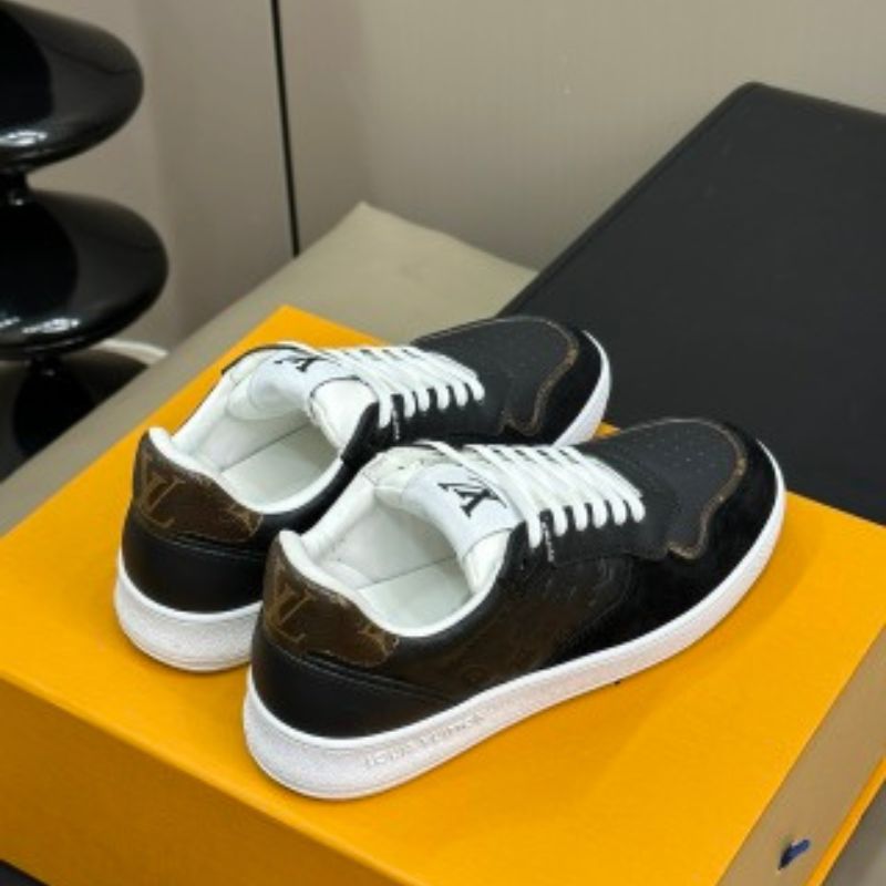 Louis Vuitton LV Stadium Sneakers in a bicolor black