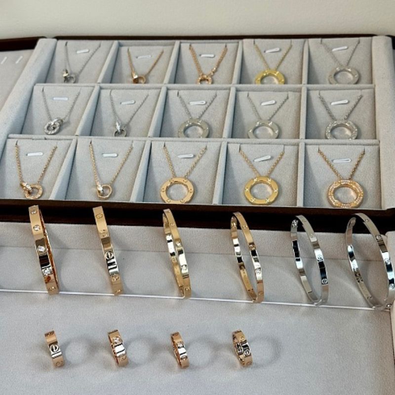 Cartier LOVE Bangles, LOVE Rings, and LOVE Necklaces