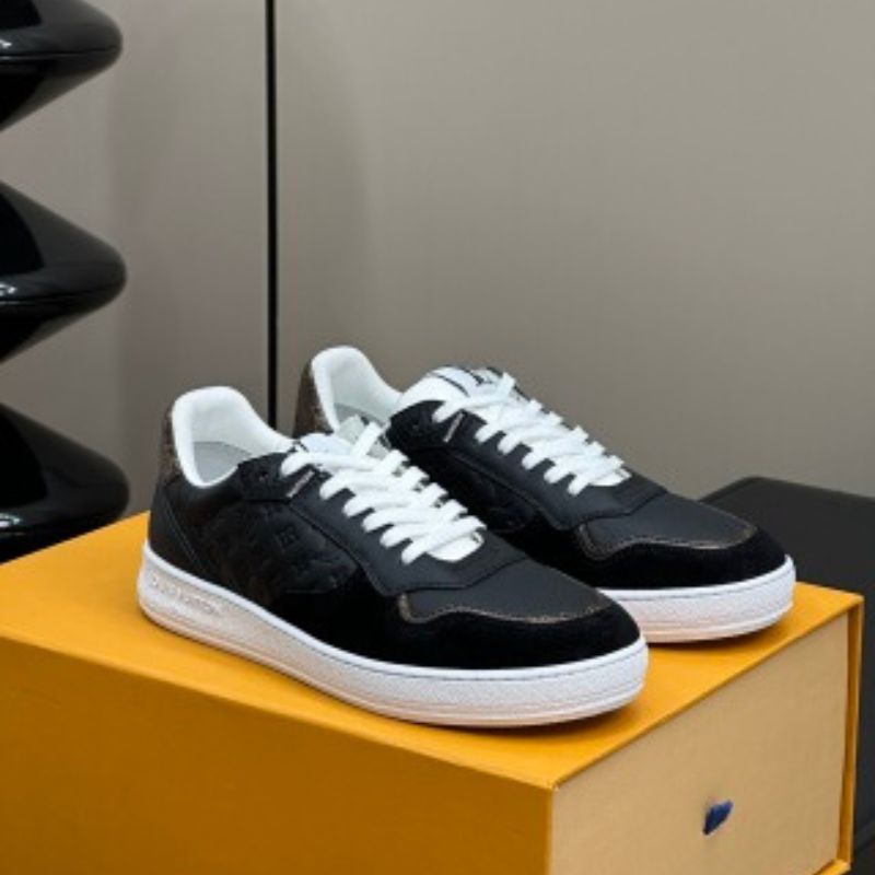 Louis Vuitton LV Stadium Sneakers in a bicolor black