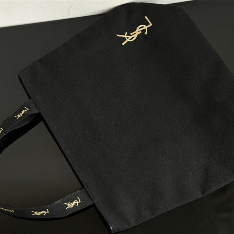Saint Laurent novelty tote bag.