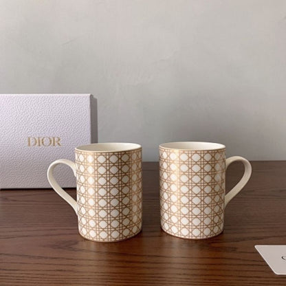 Dior's Maison collection Cannage Montaigne Mugs