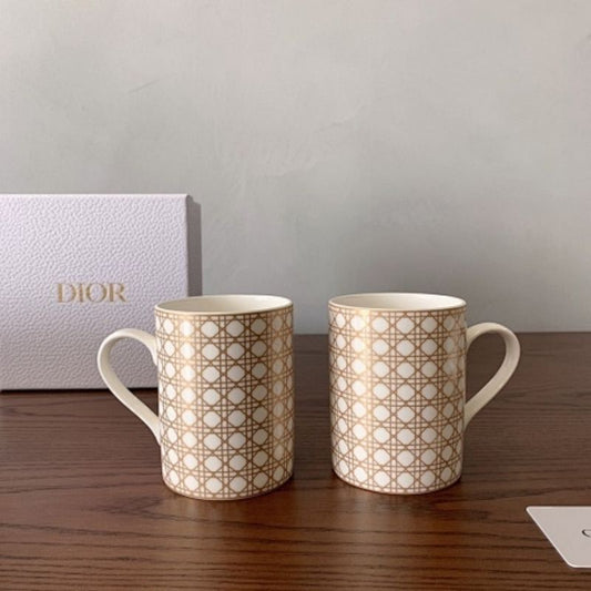 Dior's Maison collection Cannage Montaigne Mugs