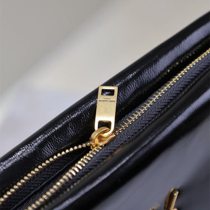 Saint Laurent Calypso leather pouch