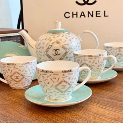 Chanel collection of porcelain tea sets
