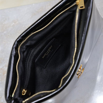 Saint Laurent Calypso leather pouch
