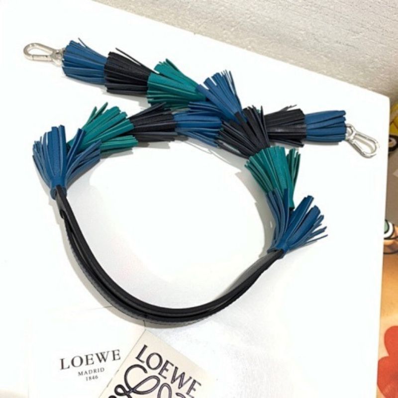 Loewe Tasselled Leather Shoulder Strap,