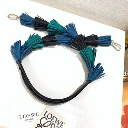 Loewe Tasselled Leather Shoulder Strap,