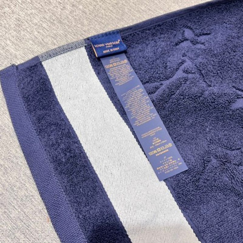 LVacation Beach Towel and Cushion Sets by Louis Vuitton.