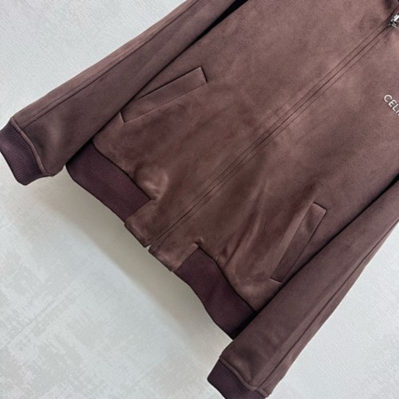 Celine Bomber Jacket in suede