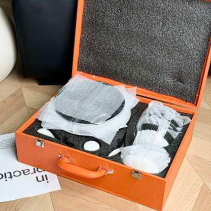 Hermès-inspired 28-piece Bone China Tableware Set,