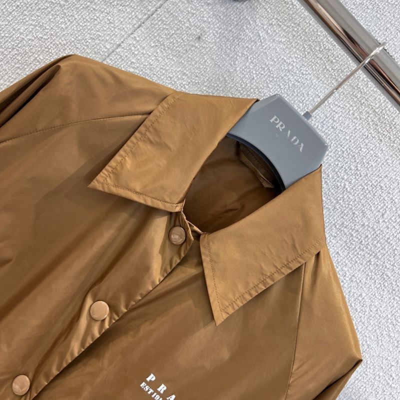 Prada Re-Nylon logo blouson Shirt