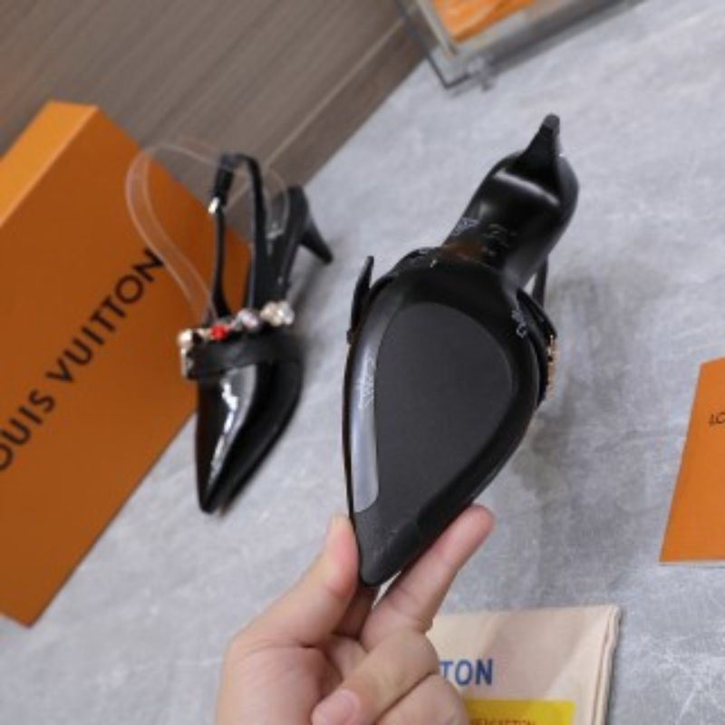 Louis Vuitton LV Vibe Slingback Pump,