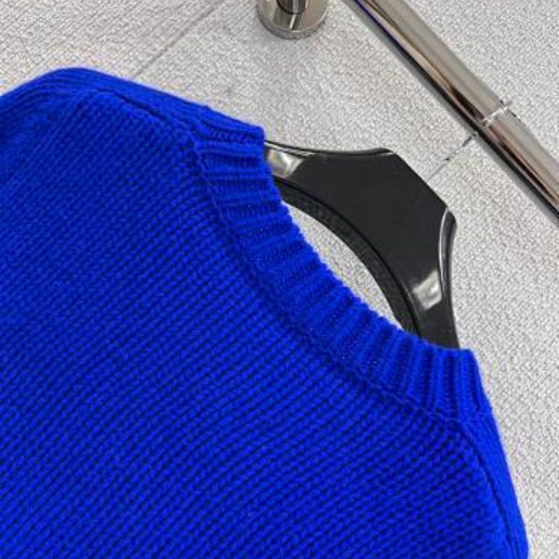 Celine Crewneck Sweater in blue
