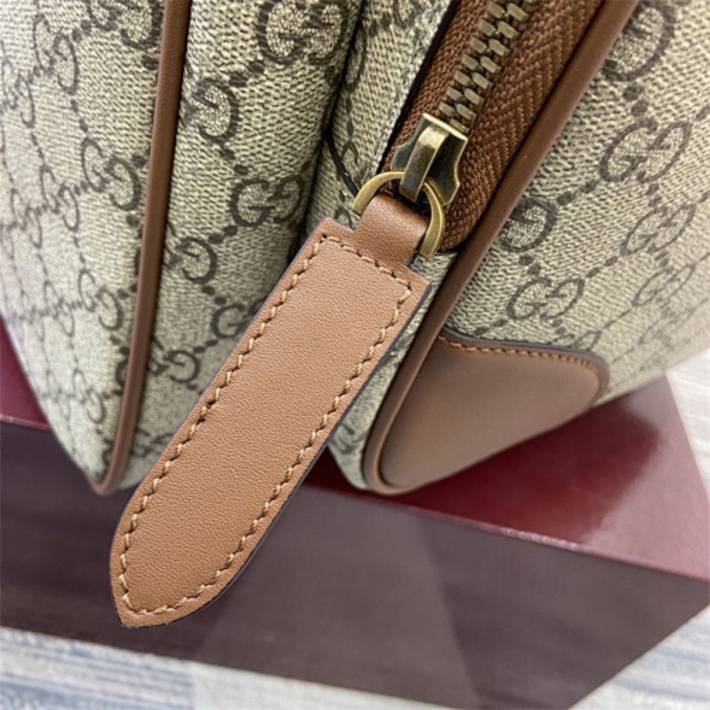 Gucci GG Emblem gold-tone hardware Medium Backpack