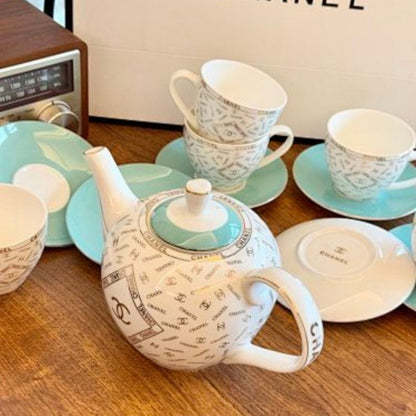 Chanel collection of porcelain tea sets