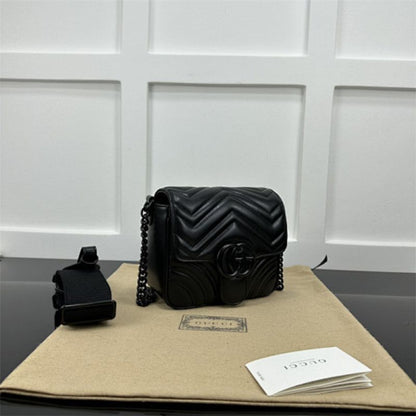 Gucci GG Marmont Matelassé Mini Shoulder Bag