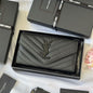 Saint Laurent Cassandre Matelassé Flap Wallet