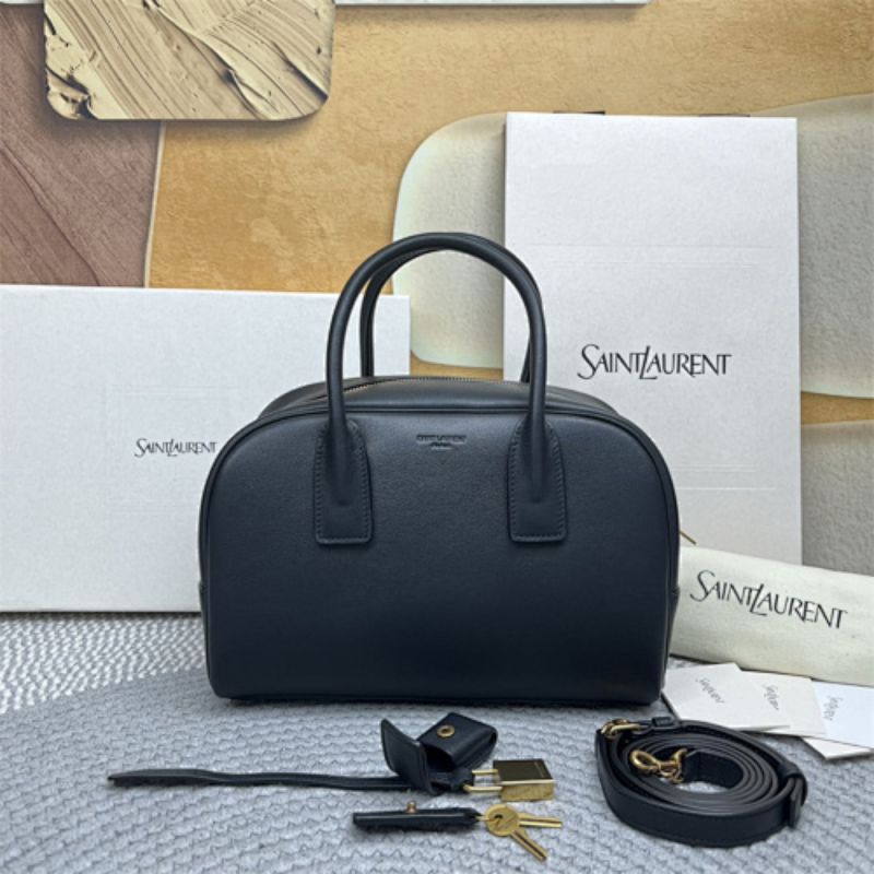 Saint Laurent Sac De Jour Boston Small in smooth leather.