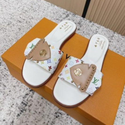 Louis Vuitton LV x TM Frame Flat Mules,