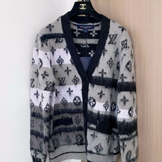 Louis Vuitton Monogram Mohair Cardigan