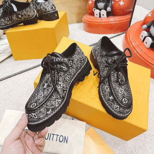 Louis Vuitton Beaubourg Platform Derby