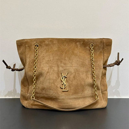 Saint Laurent Jamie Shopping Bag in suede.