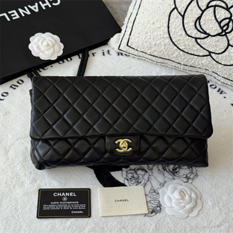 Chanel Classic Flap Timeless Clutch Bag,