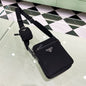 Prada Re-Nylon and Saffiano Leather Shoulder Bag,