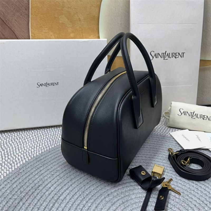 Saint Laurent Sac De Jour Boston Small in smooth leather.
