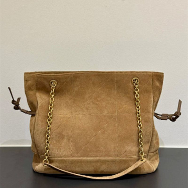 Saint Laurent Jamie Shopping Bag in suede.