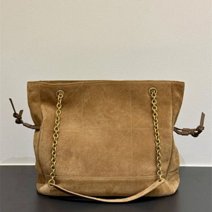 Saint Laurent Jamie Shopping Bag in suede.