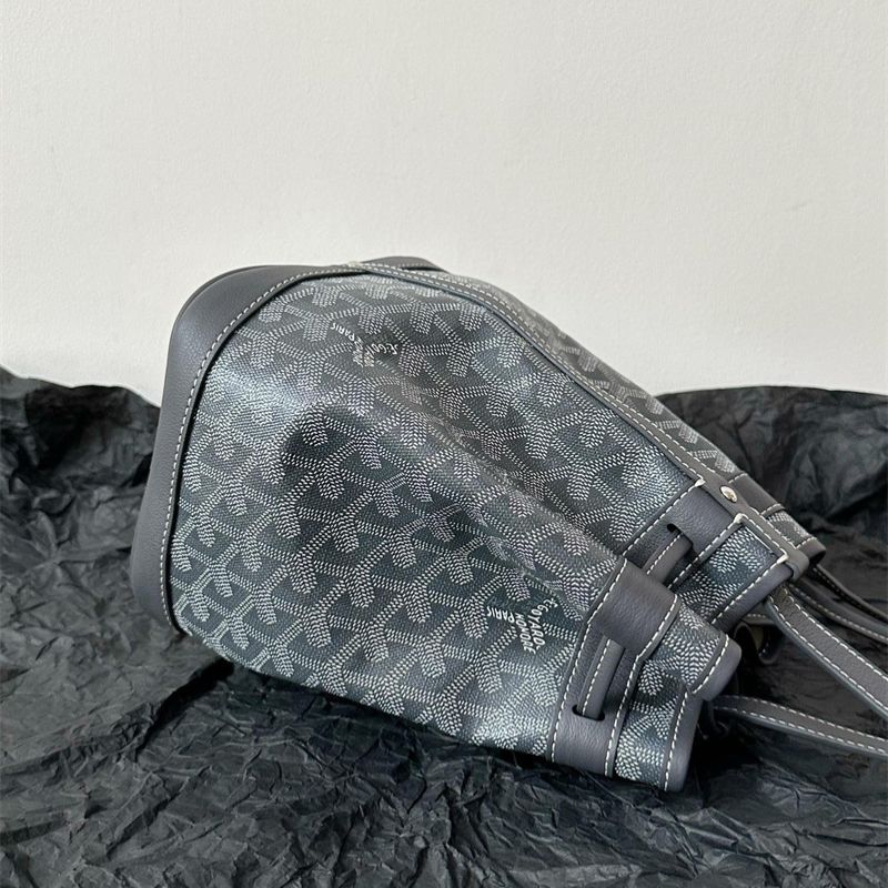 Goyard Petit Flot Bucket Bag in the grey