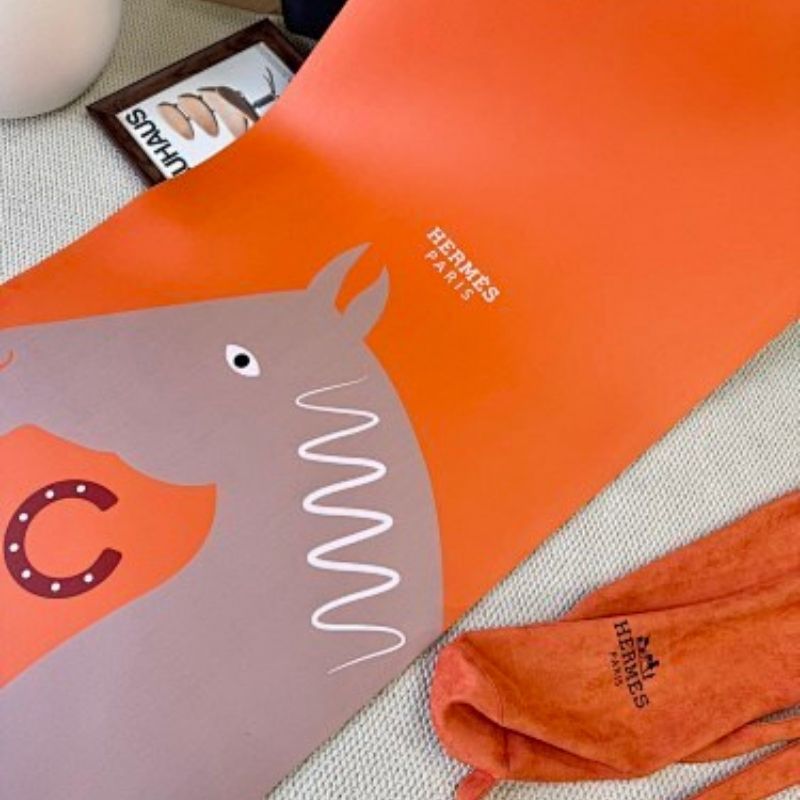 Hermès Yoga Mat from the brand's "Hermès Fit" collection