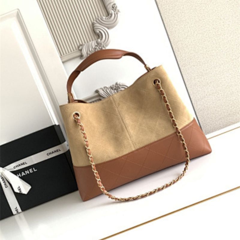 Chanel 25A Two-Tone Shopping Bag