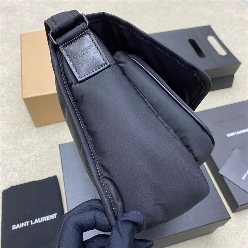 Saint Laurent Niki Small Messenger in Econyl.