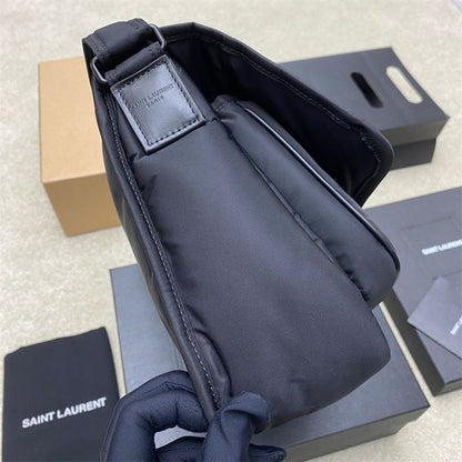 Saint Laurent Niki Small Messenger in Econyl.