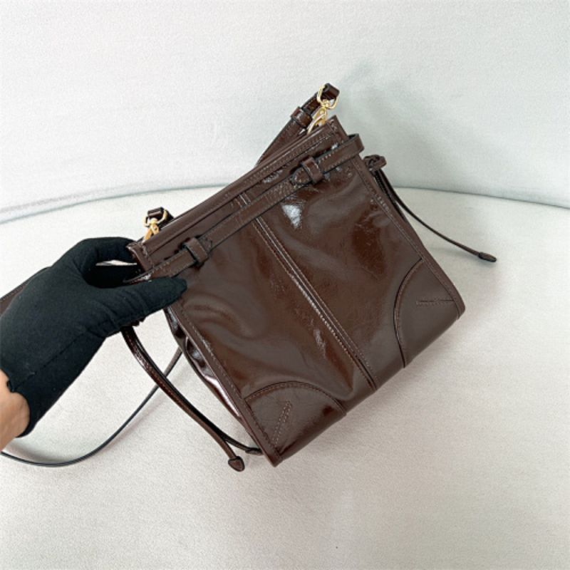 Prada Bonnie Leather Mini Shoulder Bag