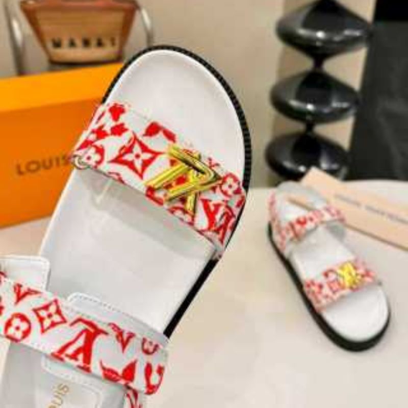 Louis Vuitton LV Sunset Flat Comfort Sandal,