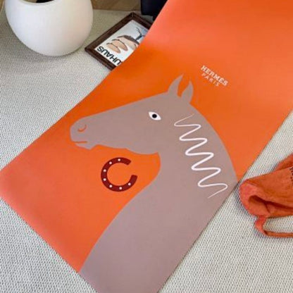 Hermès Yoga Mat from the brand's "Hermès Fit" collection