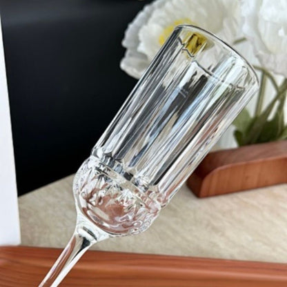 Dior luxury crystal champagne flutes