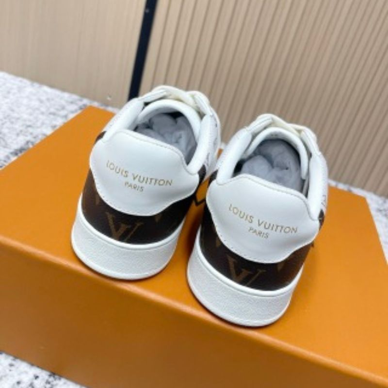 Louis Vuitton Rivoli Sneakers in white leather.