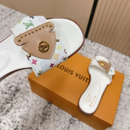 Louis Vuitton LV x TM Frame Flat Mules,