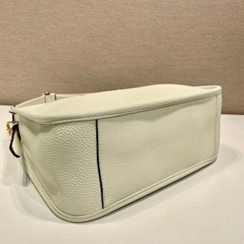 Prada Medium Vitello Phenix Leather Shoulder Bag
