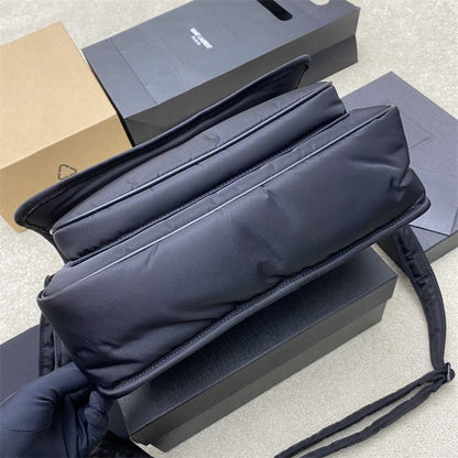 Saint Laurent Niki Small Messenger in Econyl.