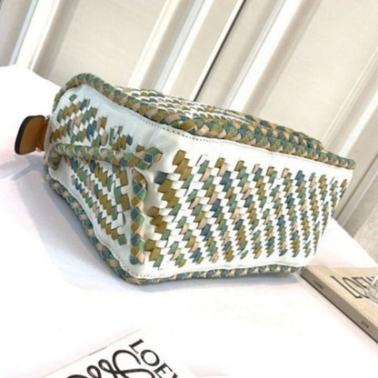 Loewe Puzzle Small Woven Bag.