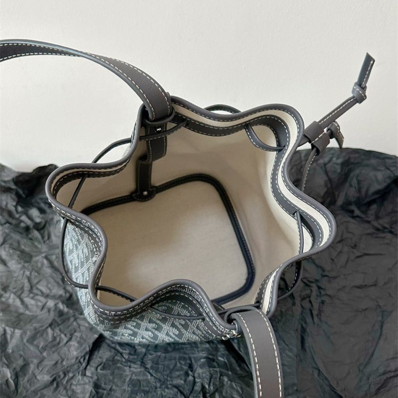 Goyard Petit Flot Bucket Bag in the grey