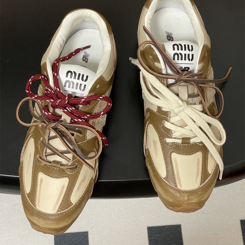 Miu Miu x New Balance 530 SL Suede Sneakers