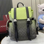 Gucci Chroma Large Backpack Lime and Black