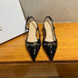 Christian Dior slingback pumps